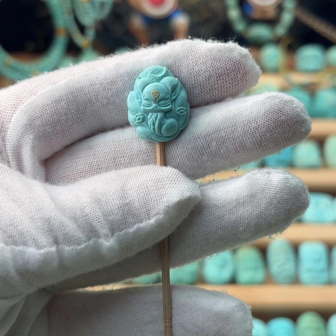 绿松石未镶嵌配饰