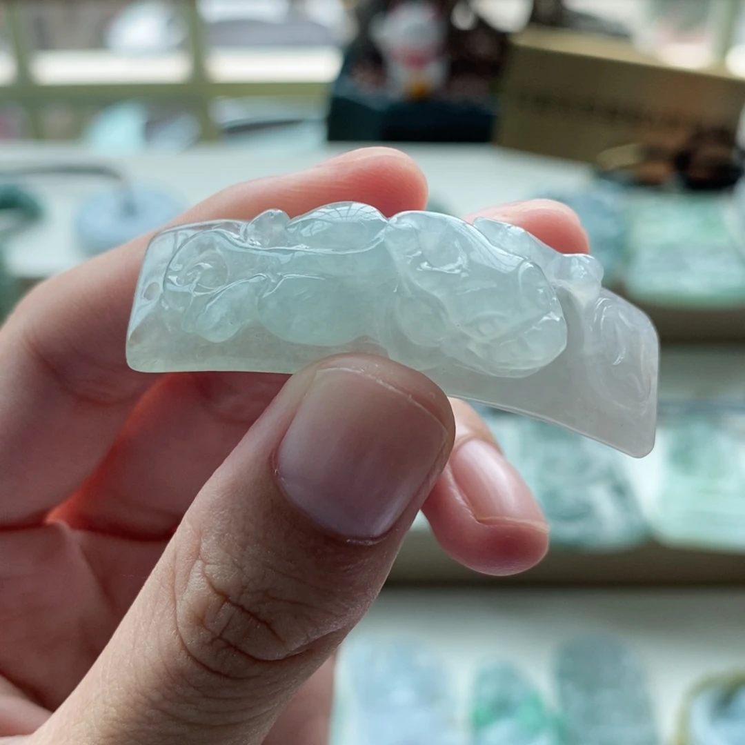 【闪购商品】颈饰未镶嵌翡翠天然缅甸A货翡翠