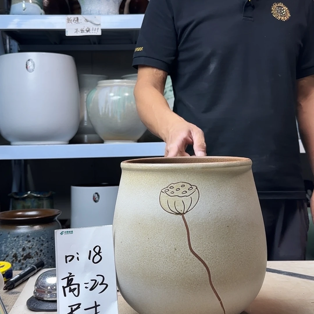 18@23 紫砂花盆尺寸