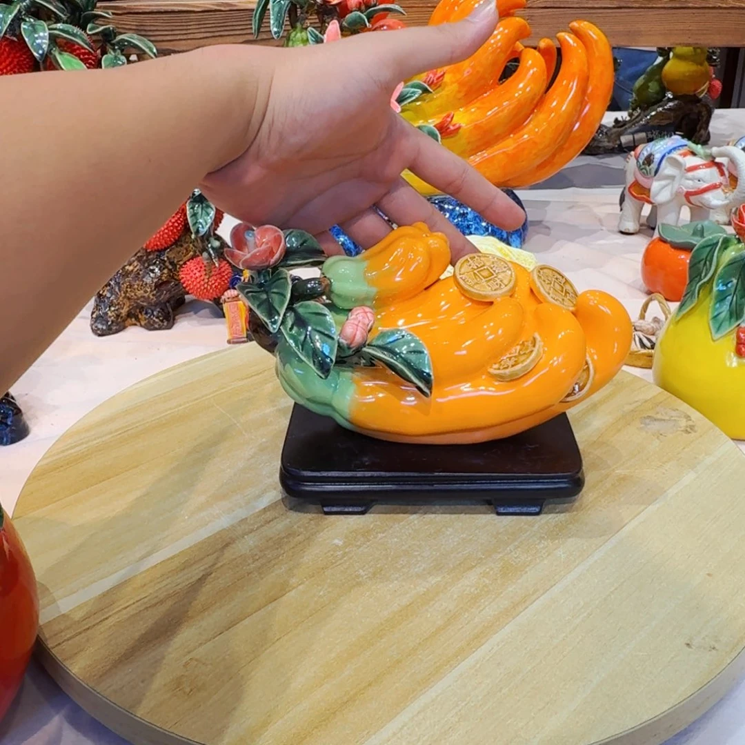 陶瓷福利款小佛手摆件