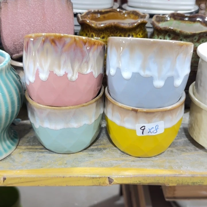 凑9块包邮，多肉绿植花盆，有孔