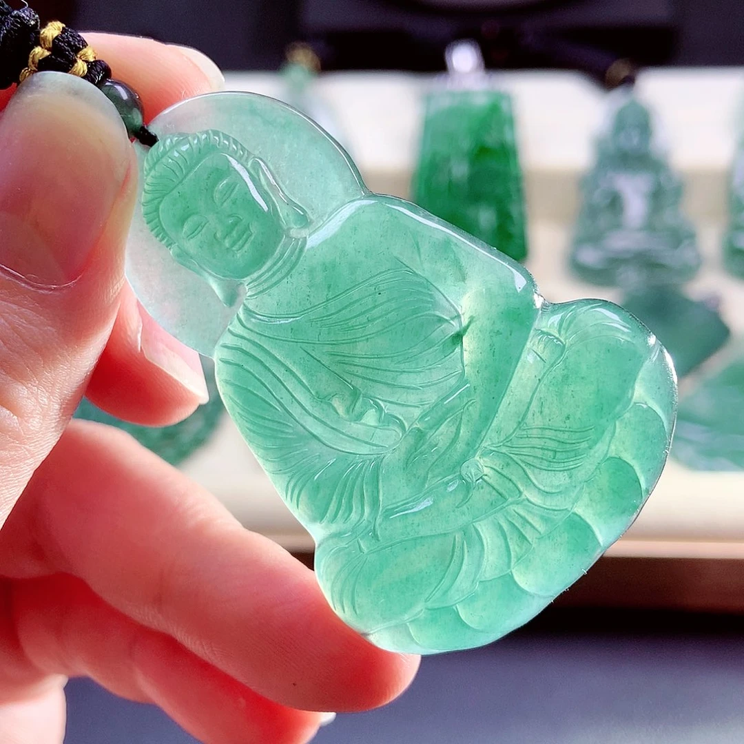【闪购商品】颈饰未镶嵌翡翠天然