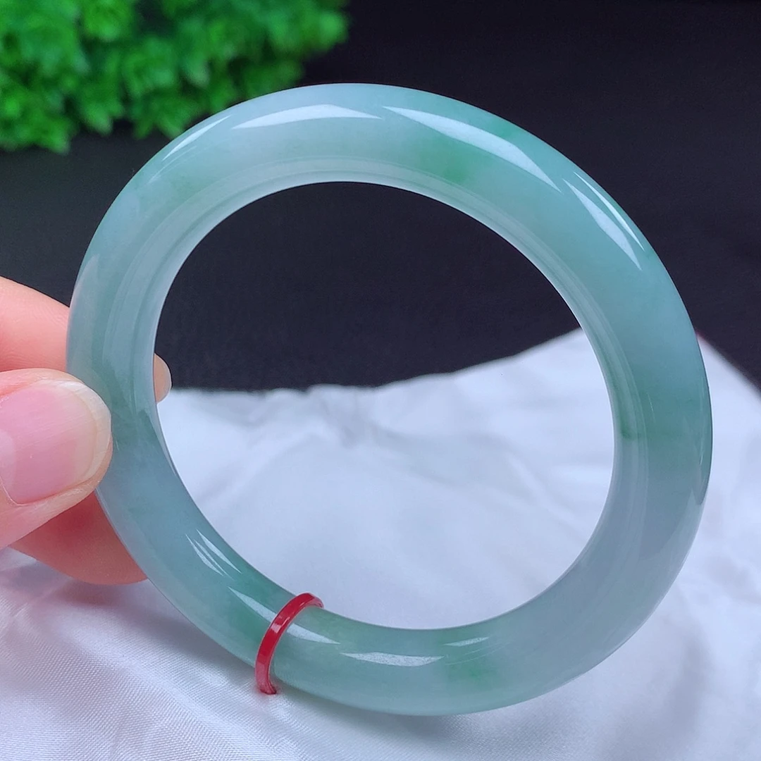 翡翠未镶嵌手镯55圈432701