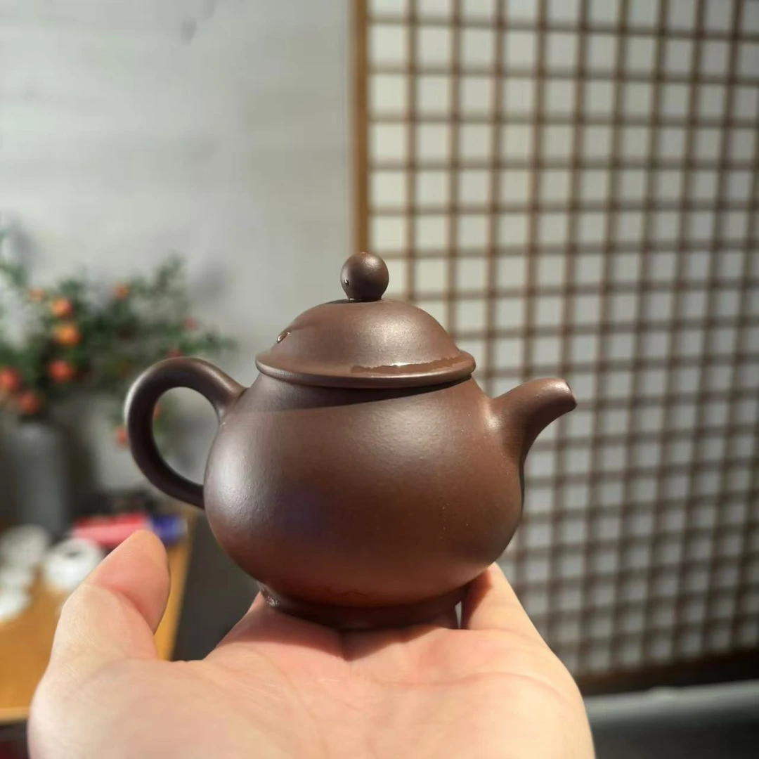一盏雲—茶周边-——云攀底槽青紫砂壶