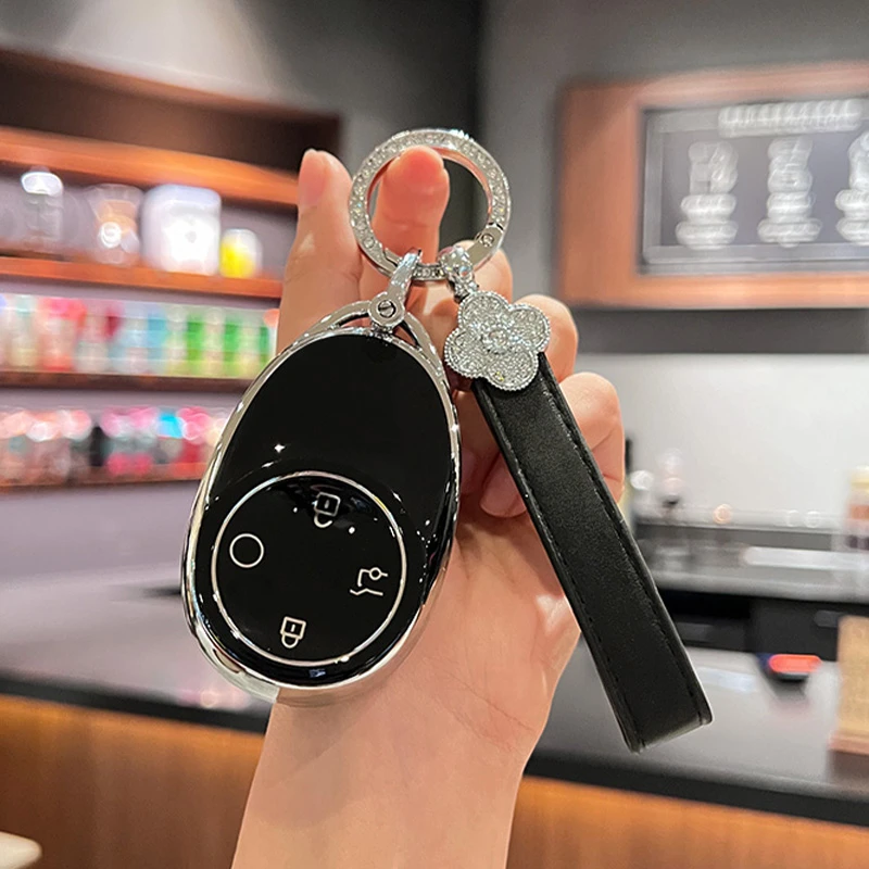 适用于埃安UT钥匙套鹦鹉龙钥匙保护套汽车钥匙包RT锁匙扣