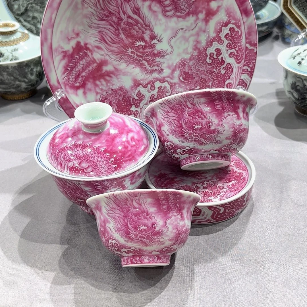 瓷片景德镇瓷器精品展示