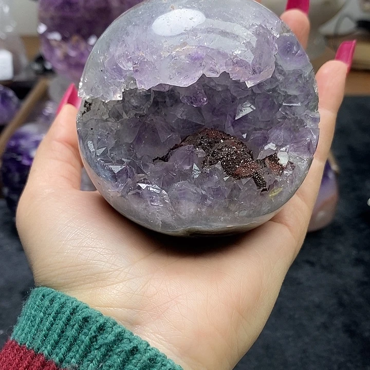 紫晶大型摆件（非配饰）未镶嵌