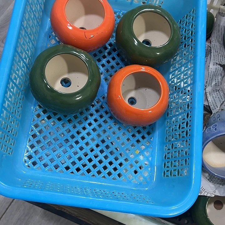 微瑕陶瓷花盆满9.9发