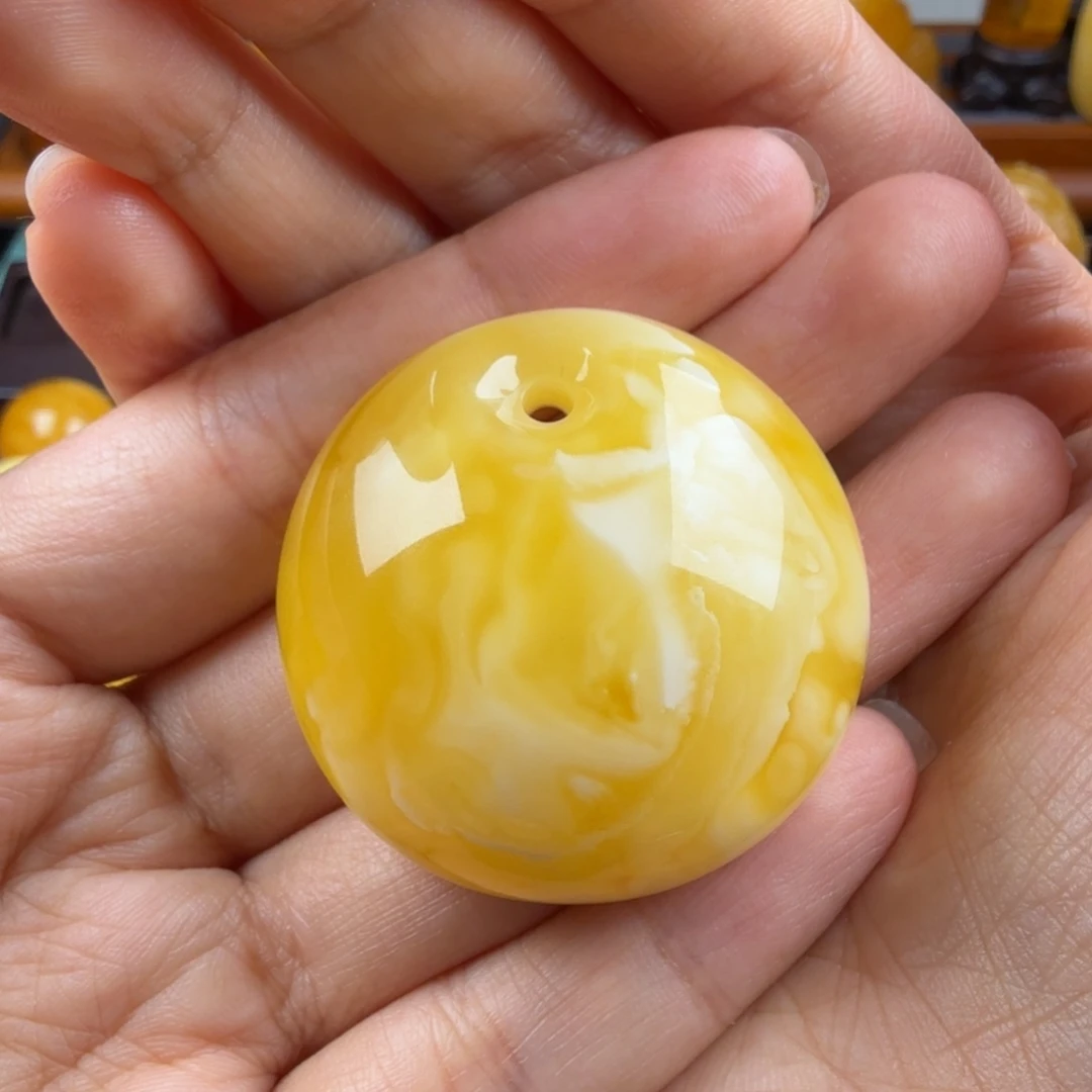 琥珀颈饰未镶嵌纯天然琥珀蜜蜡无优化