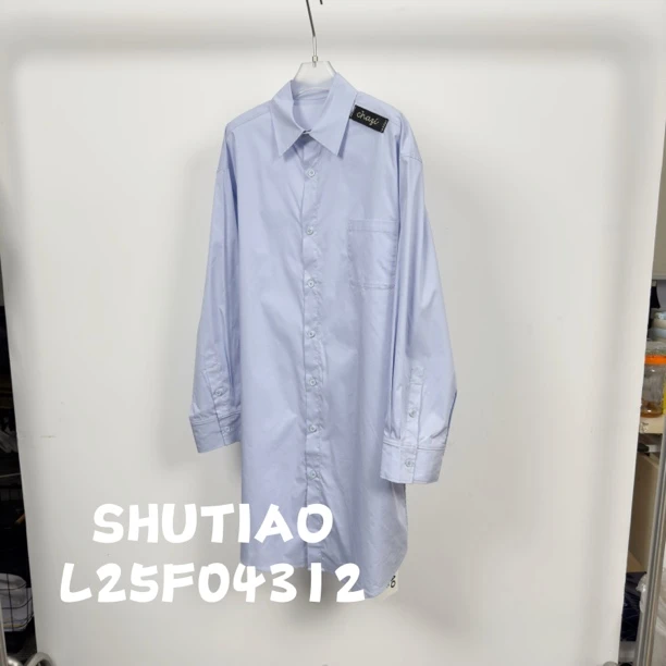 【SHUTIAO】2025夏季：新款小众设计款衬衫L25F04312