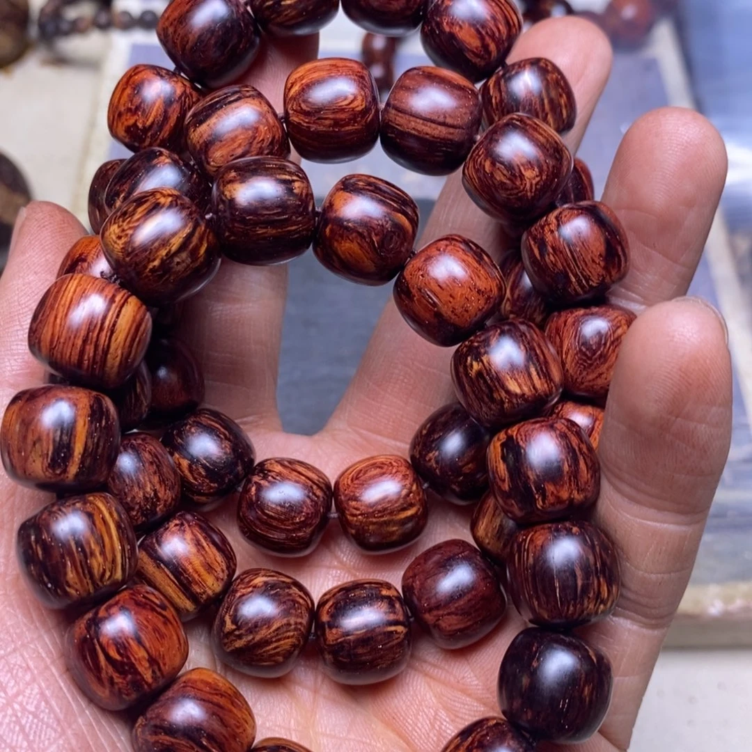 降真香手串/手链海南红降1314留疤31克