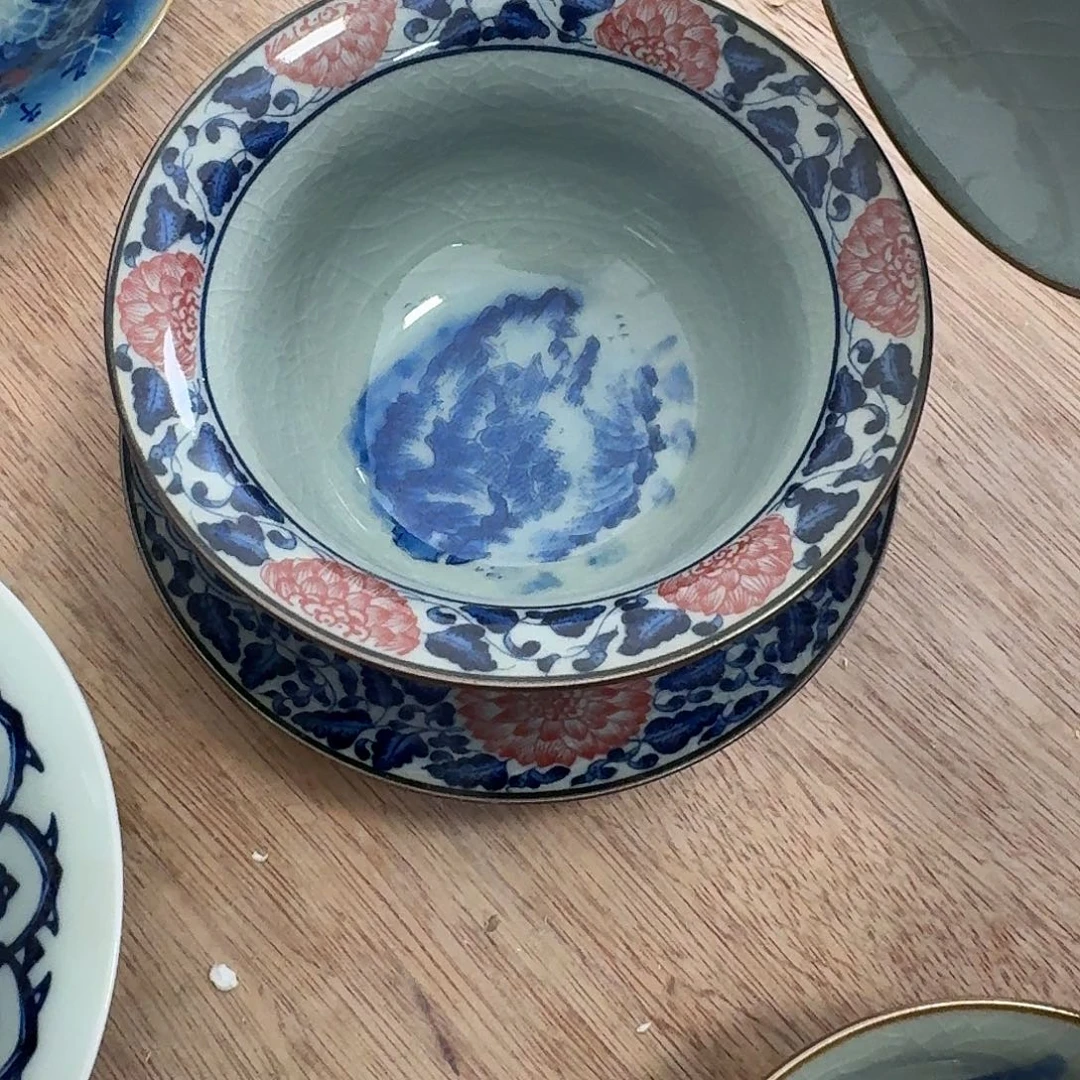 秋菊元宝盖碗的的的