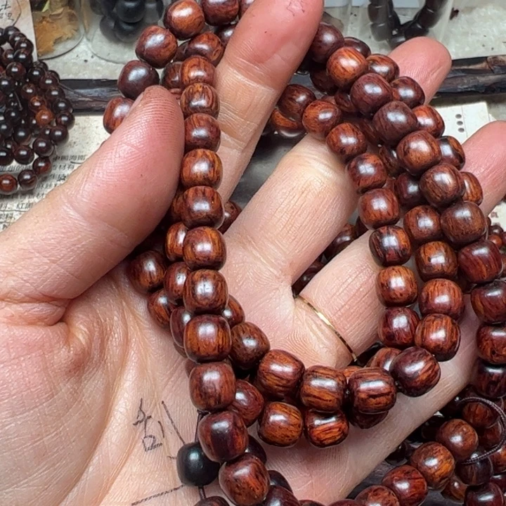 藤类海南红降08-108老型红底纹路微瑕