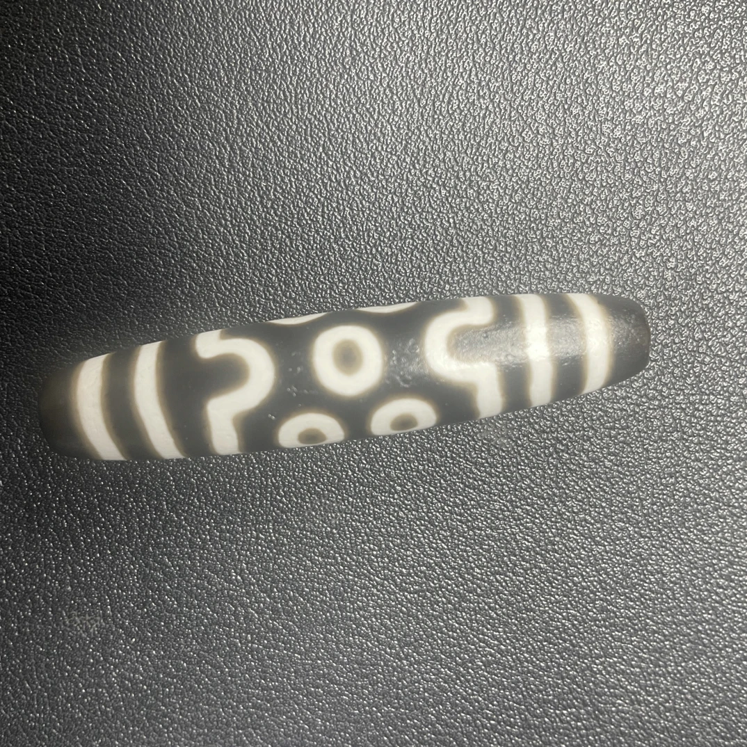 精品黑白七眼天珠