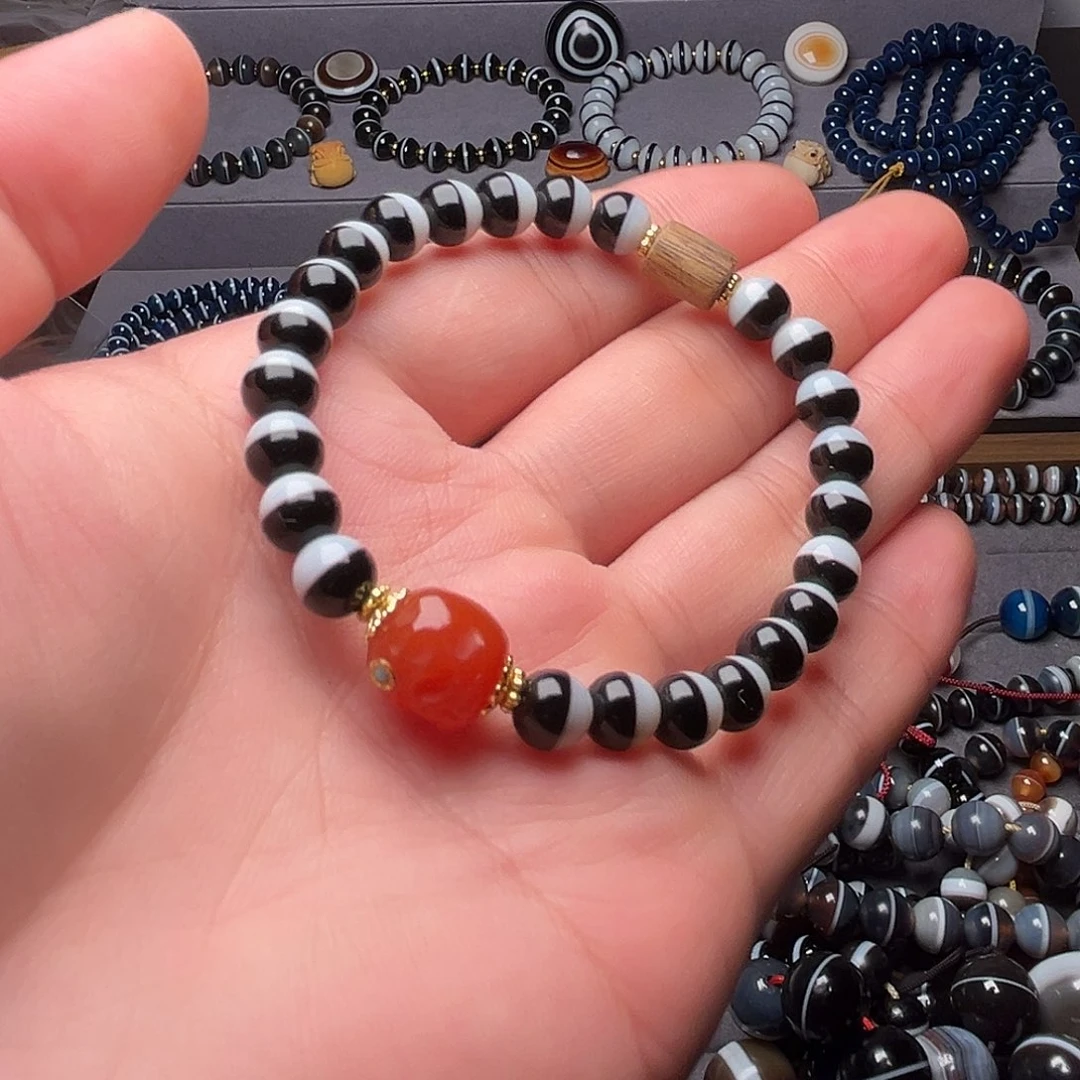 ****、玛瑙/玉髓手链未镶嵌