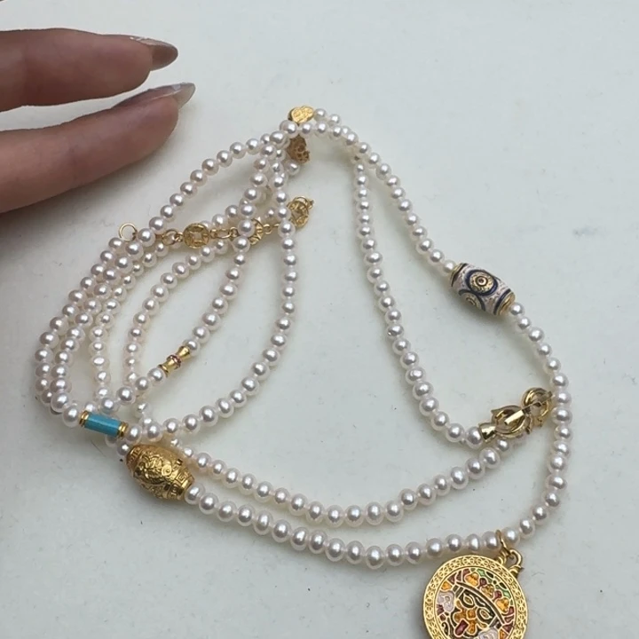 淡水珍珠未镶嵌颈饰