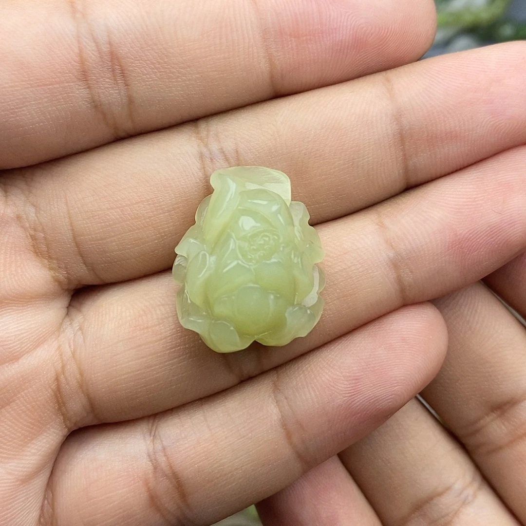 可***心颈饰未镶嵌和田玉