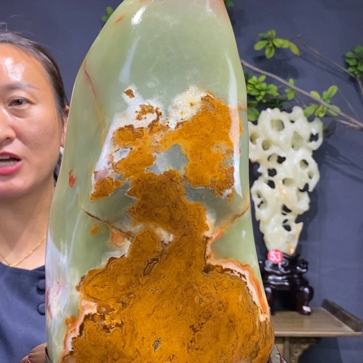 石材精品古青石摆件