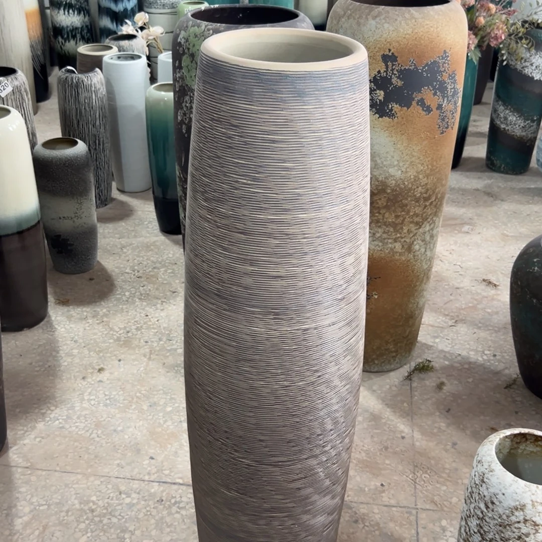 高度1米口17无孔瓷器