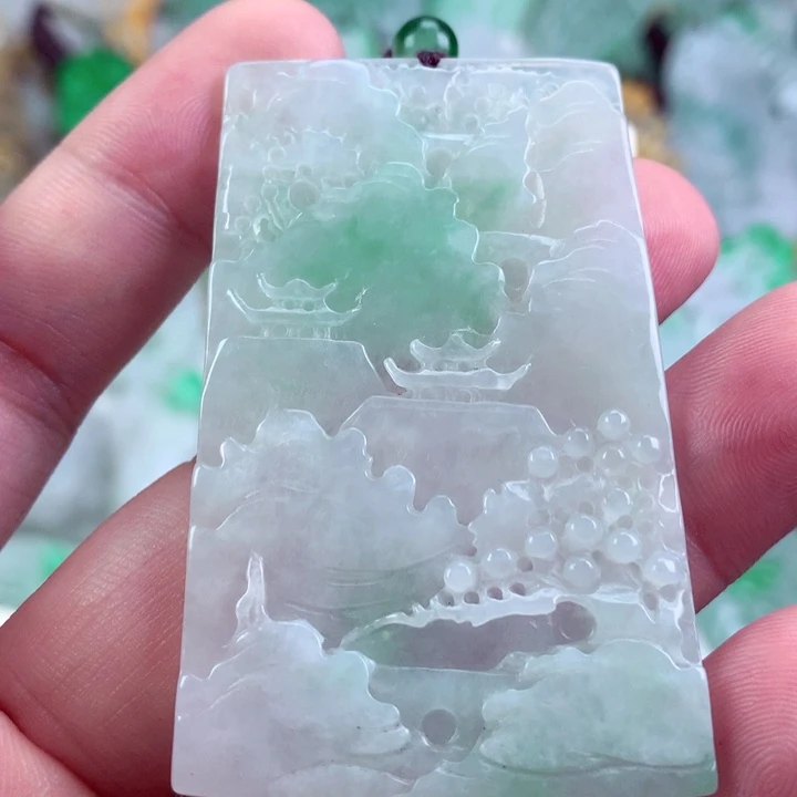 吊坠(不含链)未镶嵌翡翠