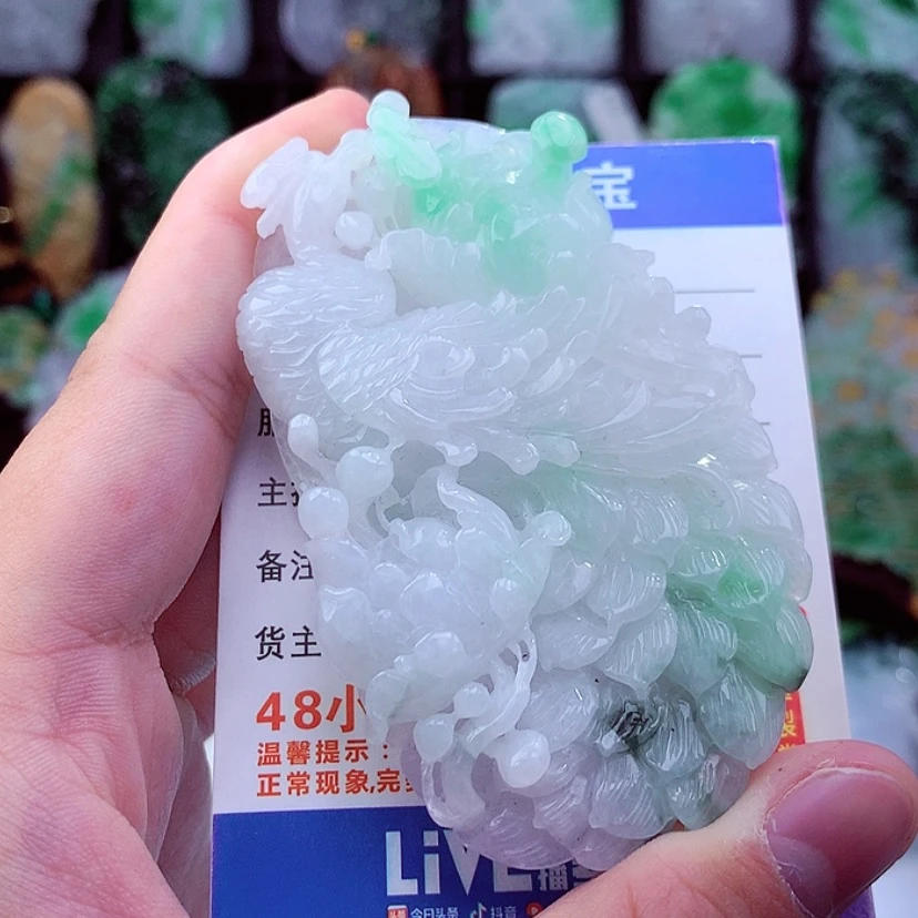 【闪购商品】翡翠颈饰未镶嵌挂件