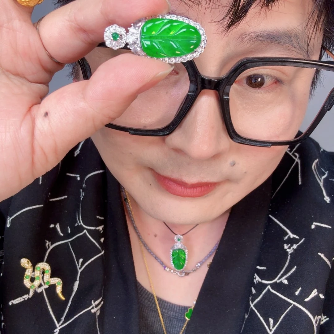 翡翠颈饰未镶嵌一个