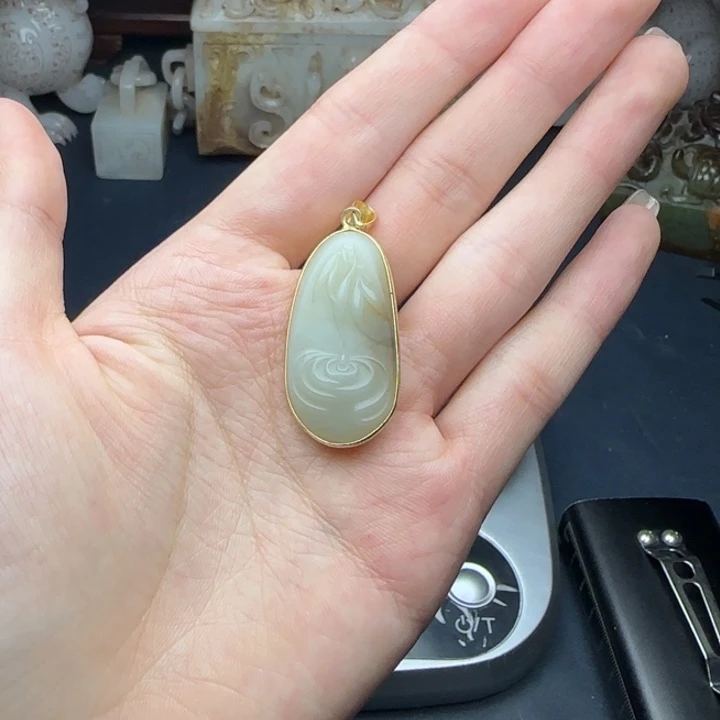 本山绿泥1123344新疆和田收藏高货