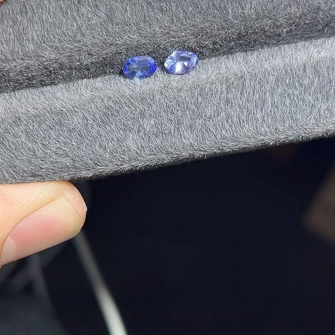 坦桑石裸石未镶嵌裸石4x6