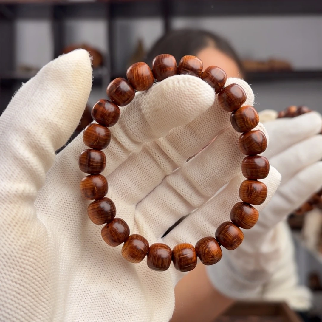 柏木（崖柏）手串/手链 干黑蚂蚁退药甜11.3