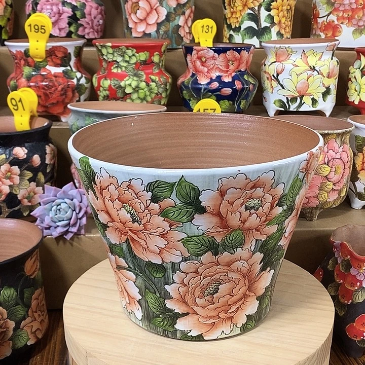 景德镇精品博采美盆20.5/16