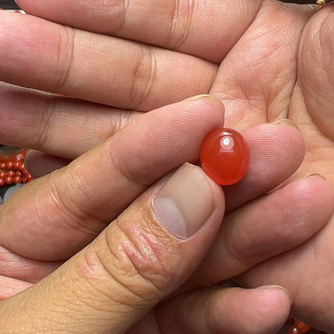 南红玛瑙未镶嵌颈饰