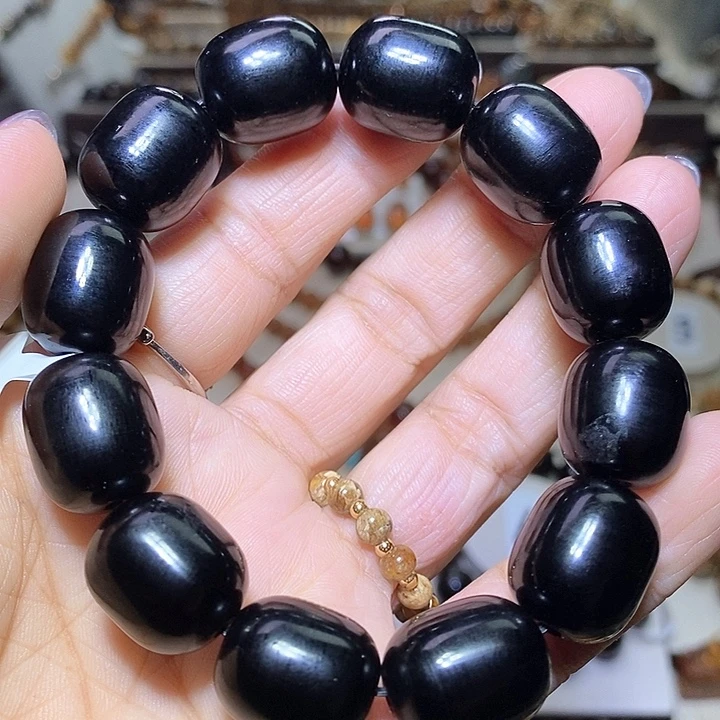 琥珀未镶嵌裸石煤精