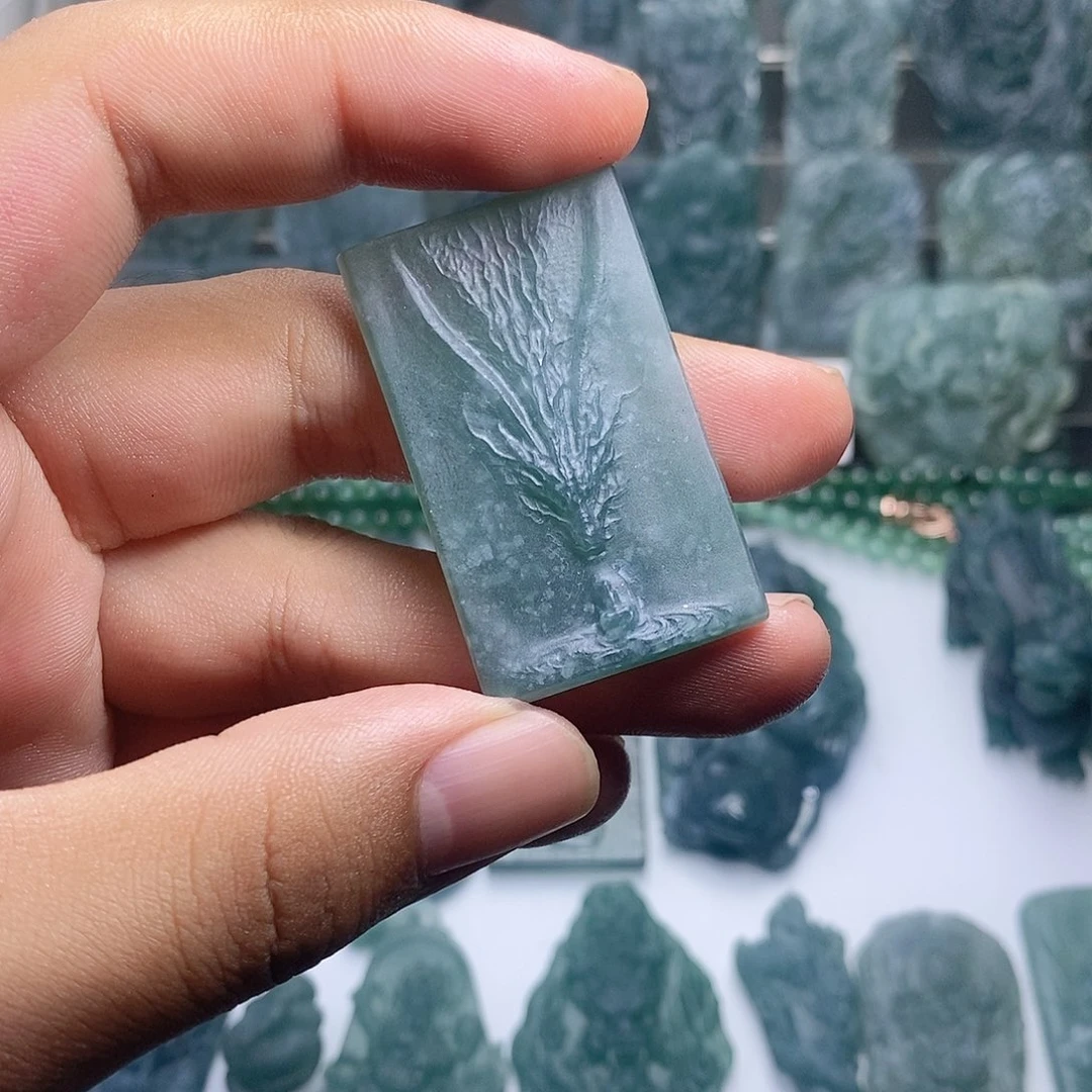 未镶嵌定制翡翠悟到
