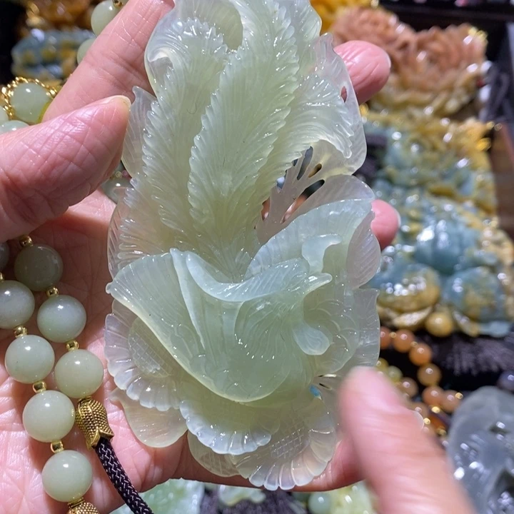 岫玉岫玉吊坠未镶嵌