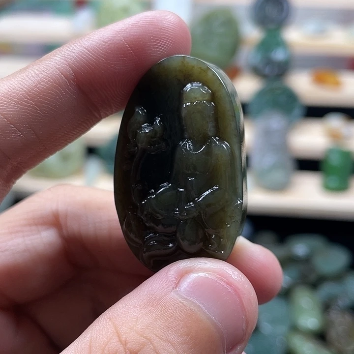 未镶嵌和田玉挂件