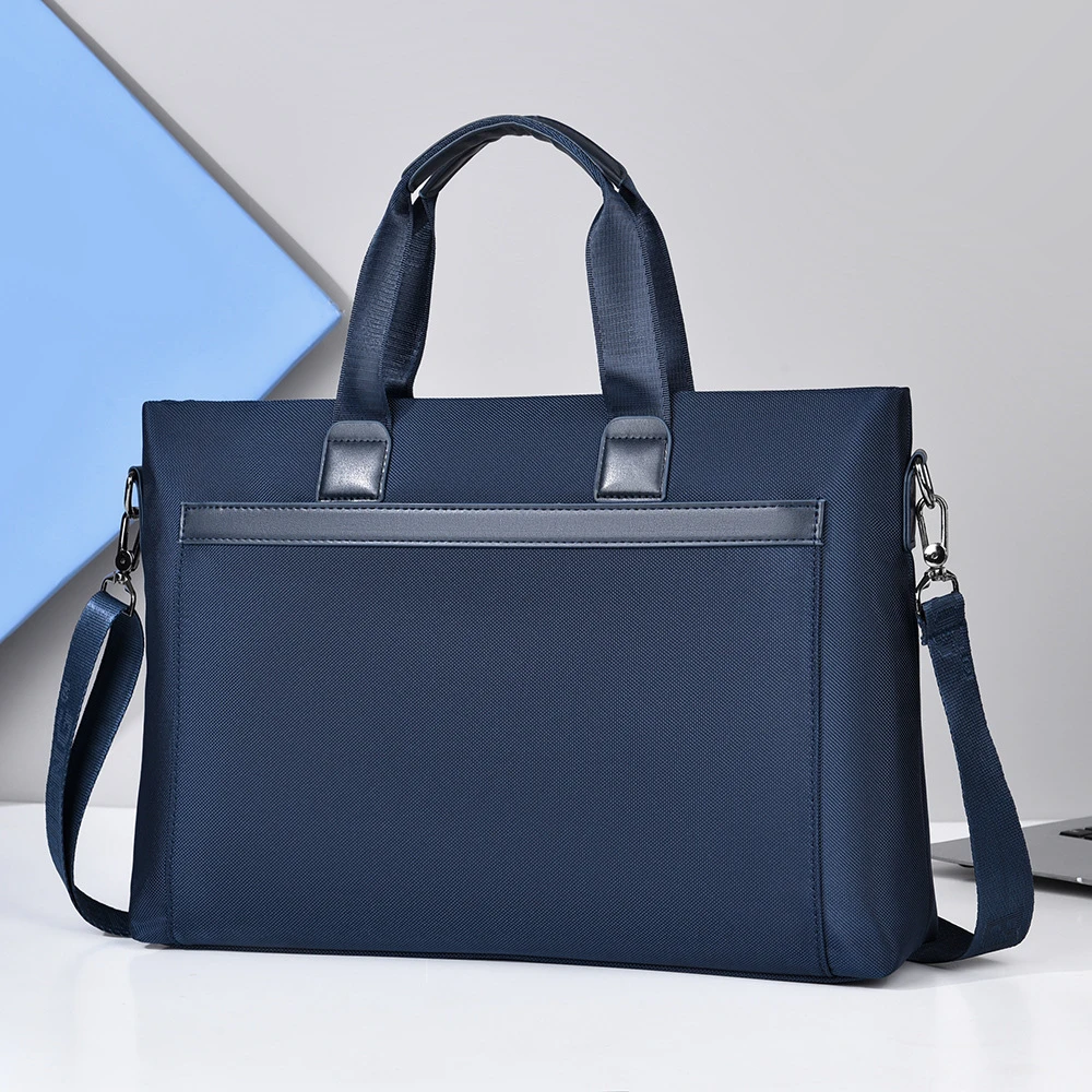 商务休闲公文包跨境新款男士手提包A4文件会议包资料袋轻便电脑包