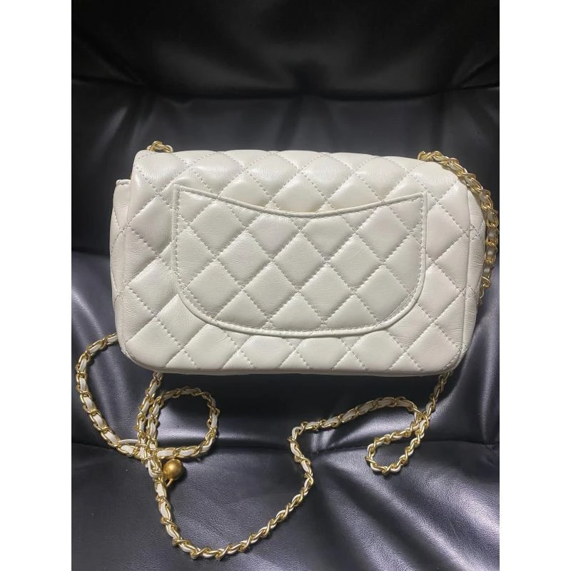 潮流打造真皮女士包时尚10398白色