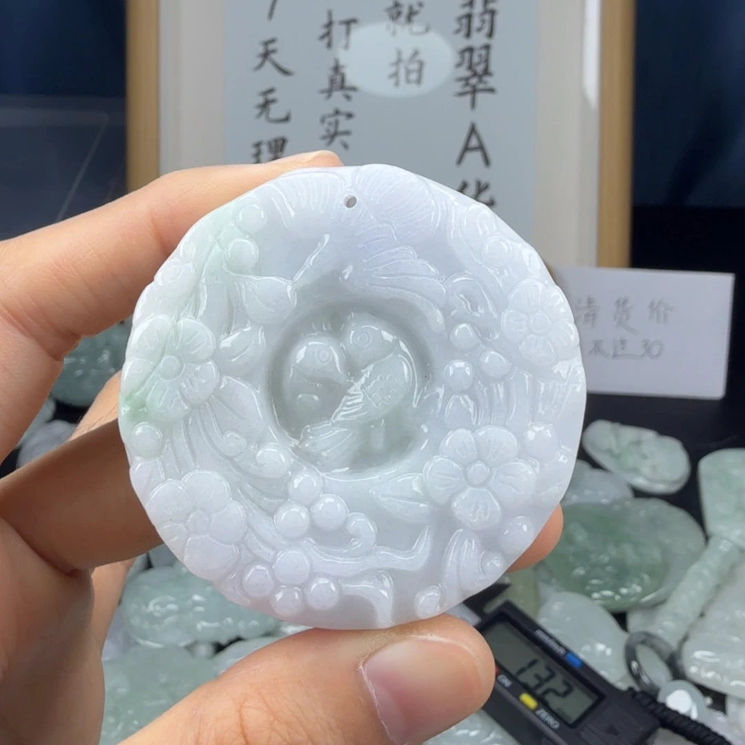 颈饰未镶嵌翡翠翡翠