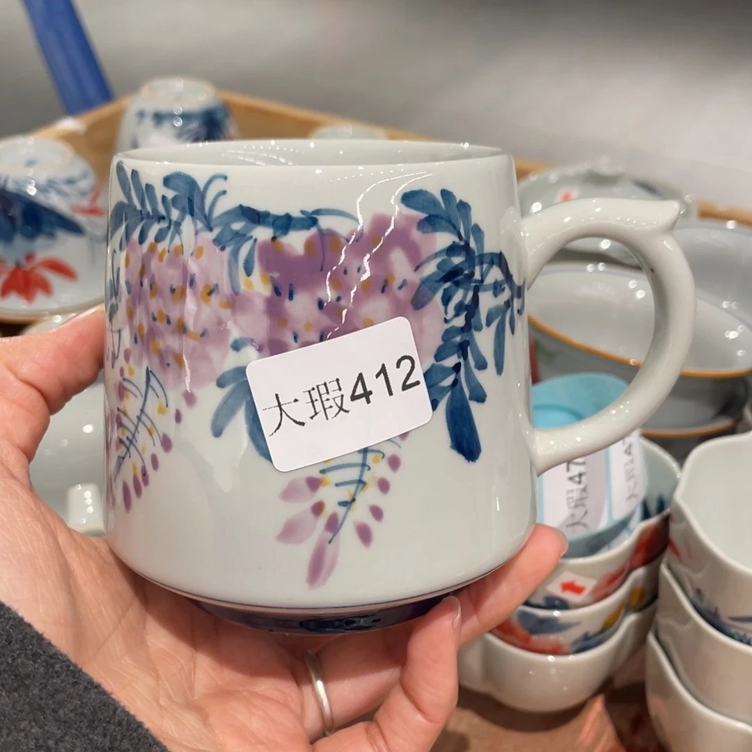 有瑕釉下彩纯手绘