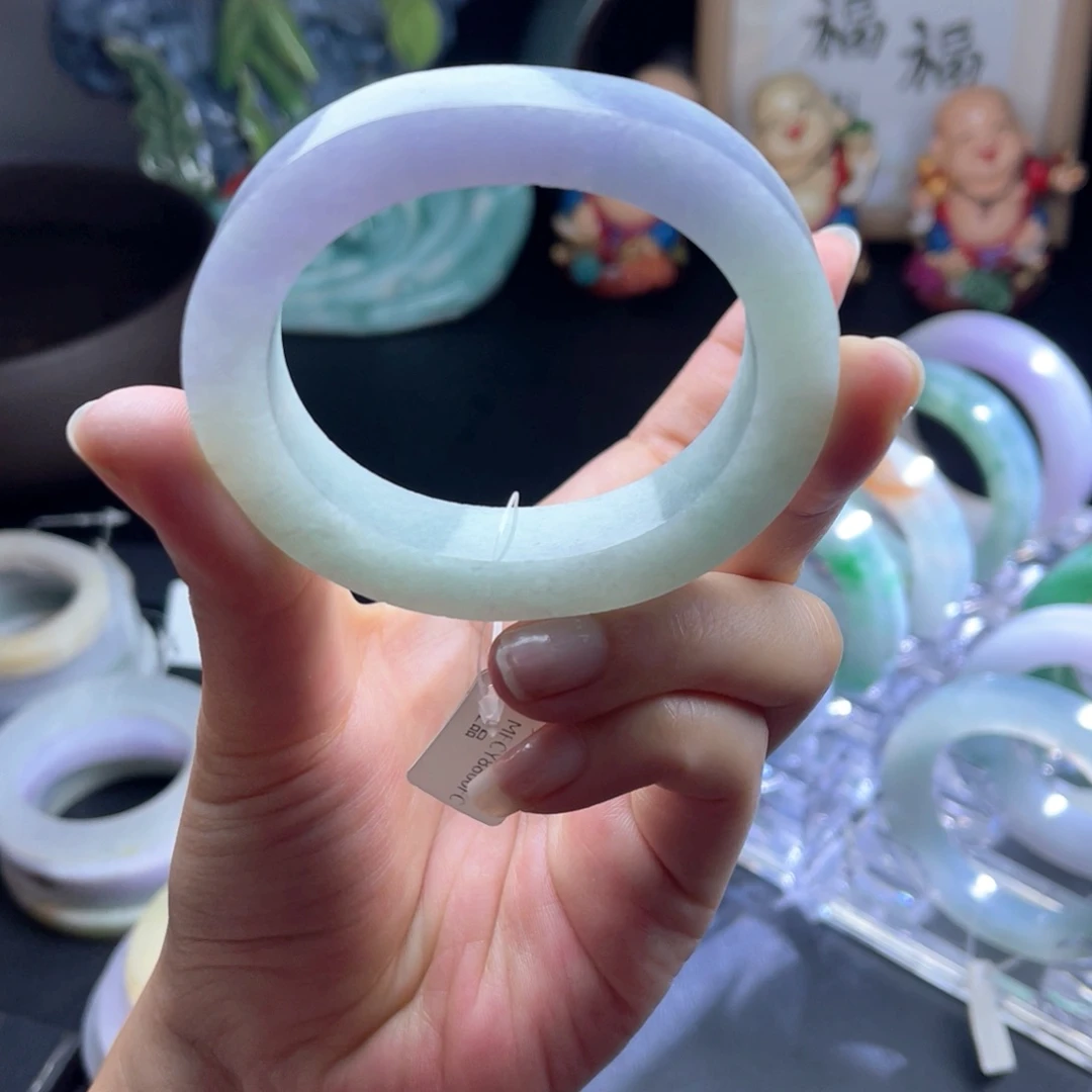 定制翡翠未镶嵌天然翡翠手镯定制