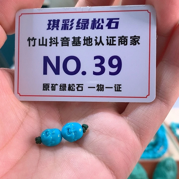 未镶嵌绿松石珠宝奇石E***n