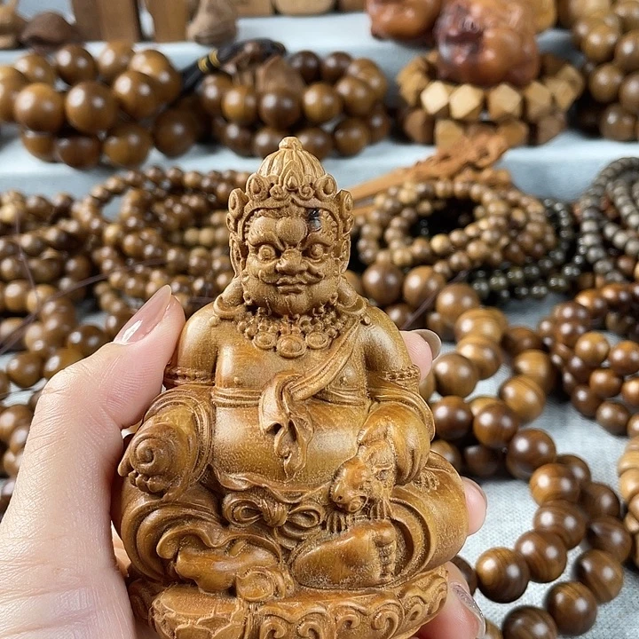 木老山檀黄财财摆件
