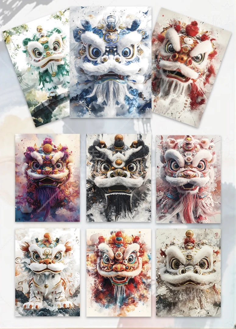 初九【平拆】醒狮收藏卡砖