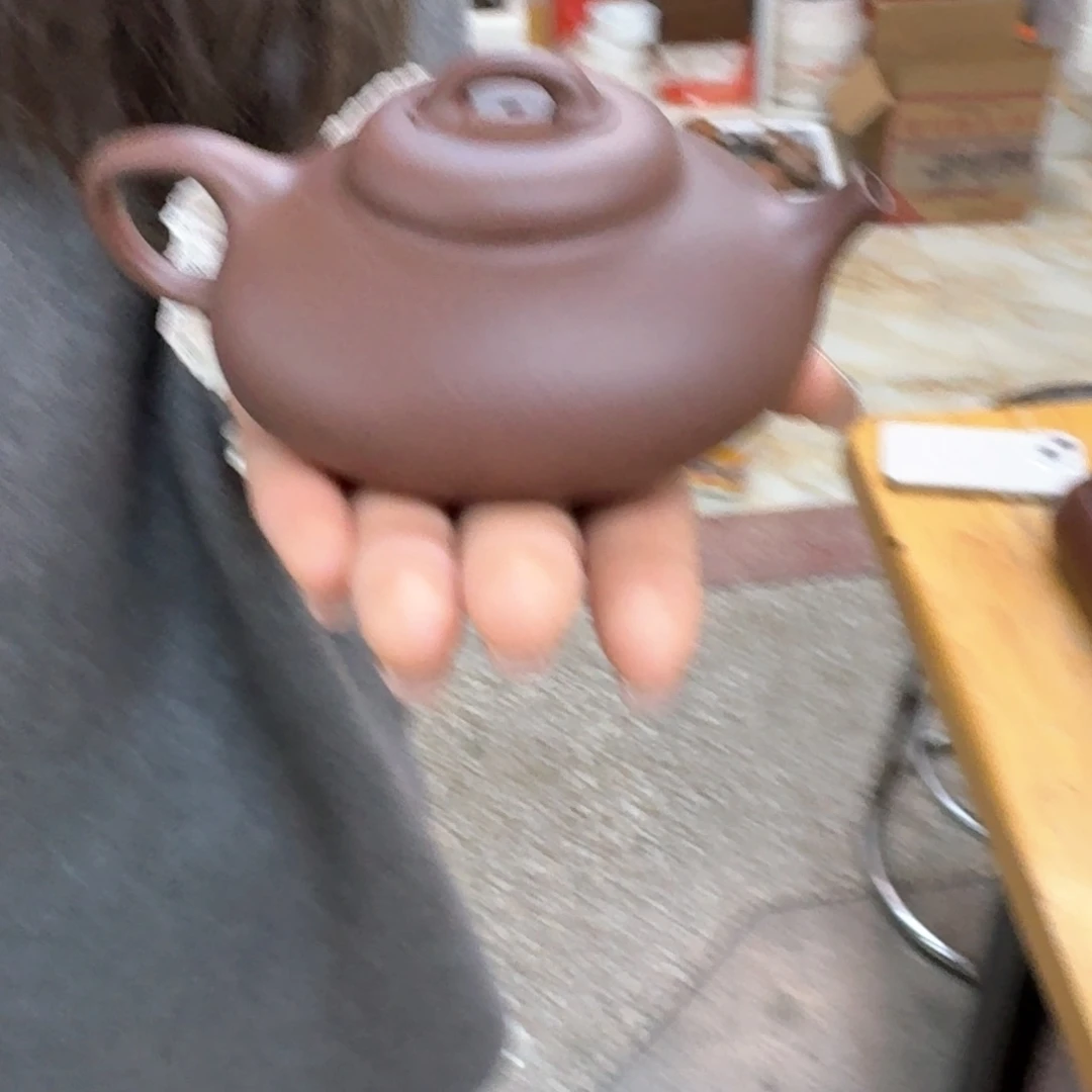 紫砂茶壶紫砂壶石瓢180cc