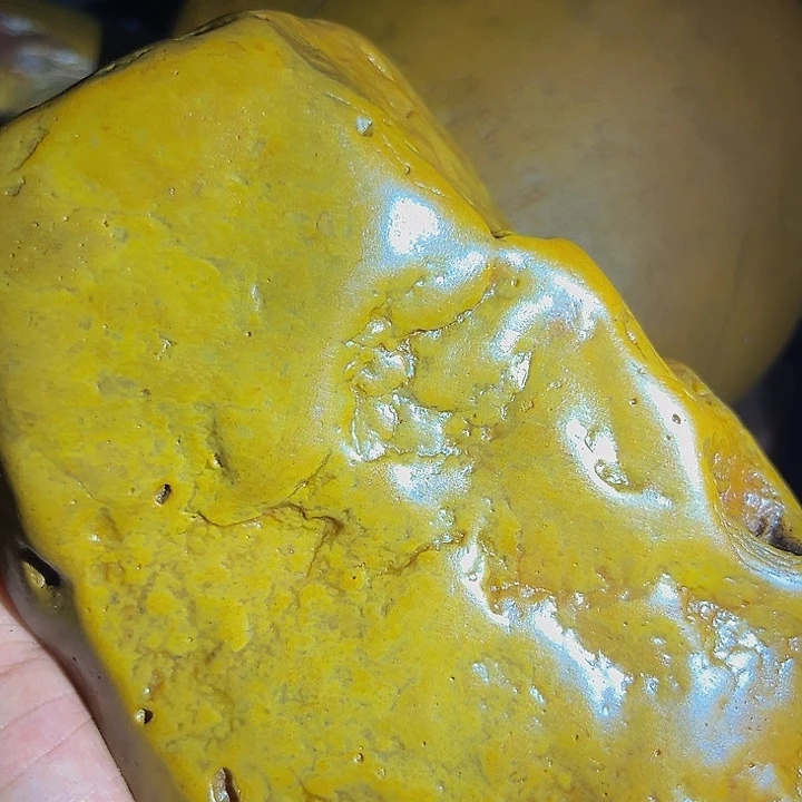 凡***星老挝石黄蜡石传说