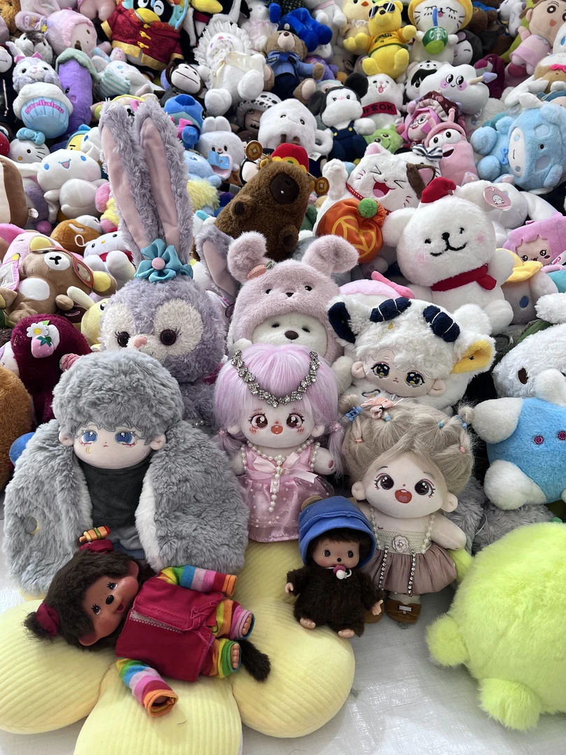 软萌中古毛绒玩具以直播间毛绒玩具实物为准满25包邮小朋友游戏