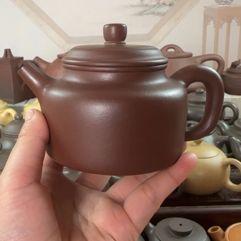 茶壶紫砂底槽清料240cc