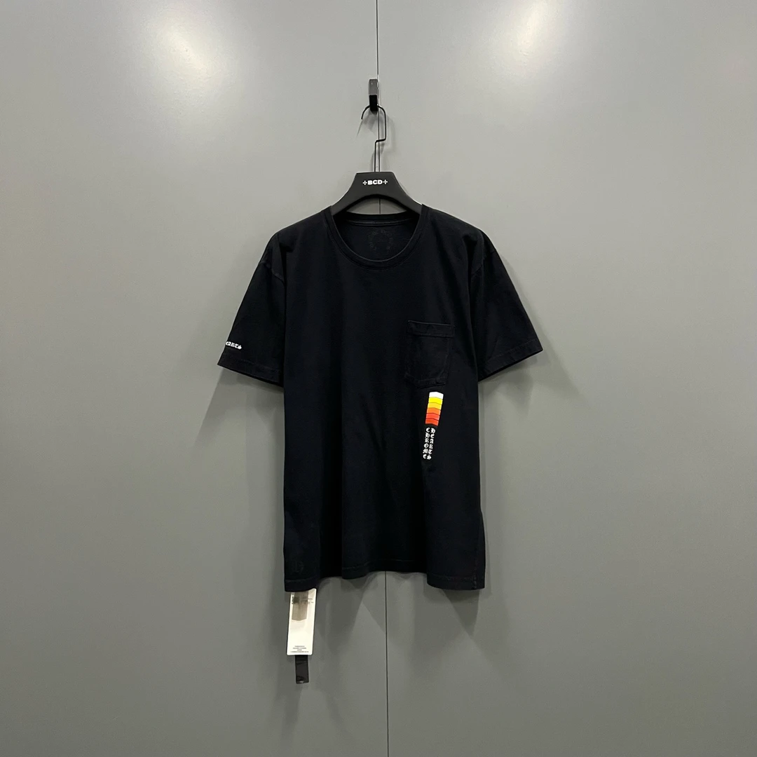 95新 Chrome Hearts/克罗心 ab1119 102566 能量条梵文短袖 XL码