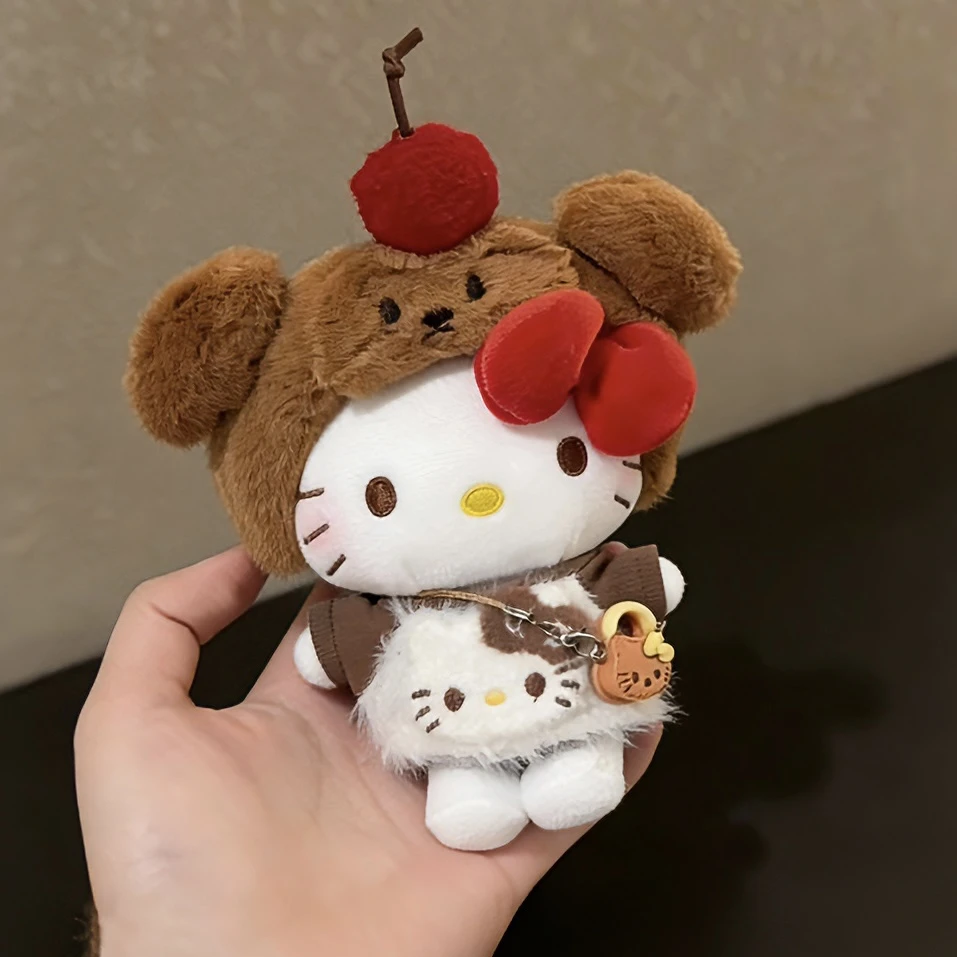 正版hellokitty萌动小熊kt三丽鸥包包挂件惊喜书包送人生日礼物女