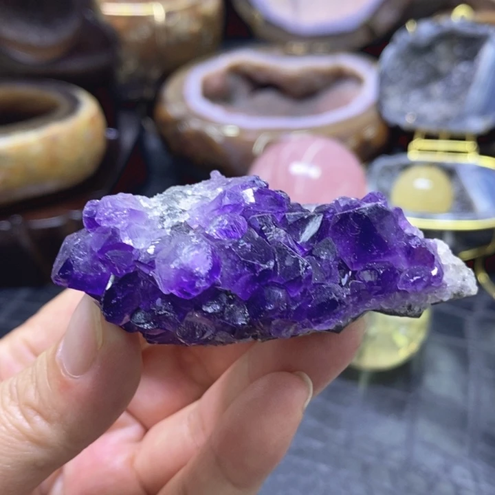未镶嵌珠宝半成品紫晶